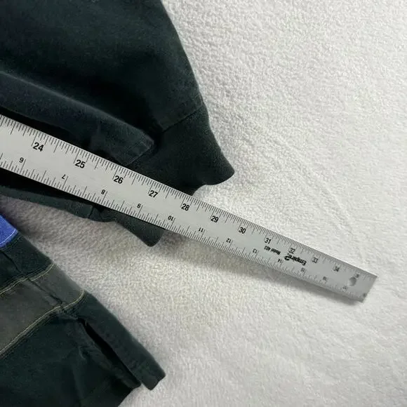 Vintage Green Bay Packers Rugby Shirt Men's 2xl Green Embroidered Padded y2k - Picture 6 of 9